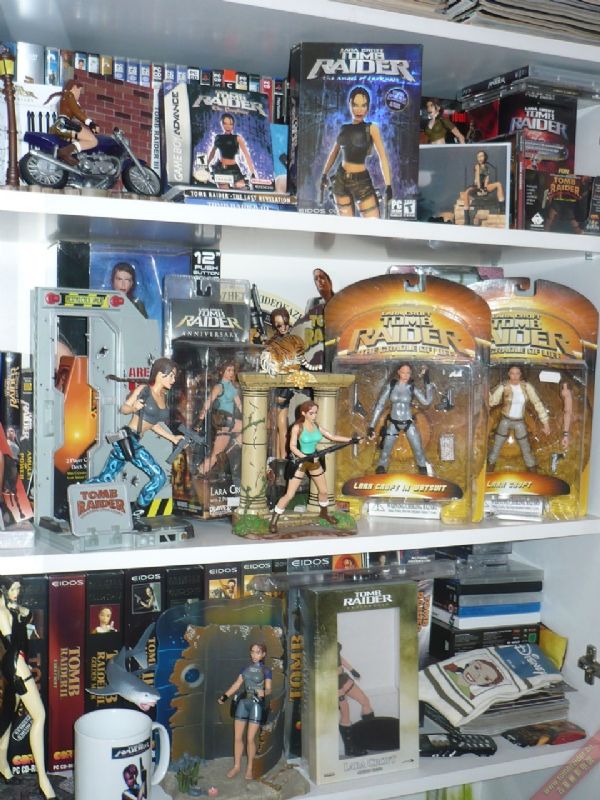 Tomb Raider gyűjteményem egy része (2012)